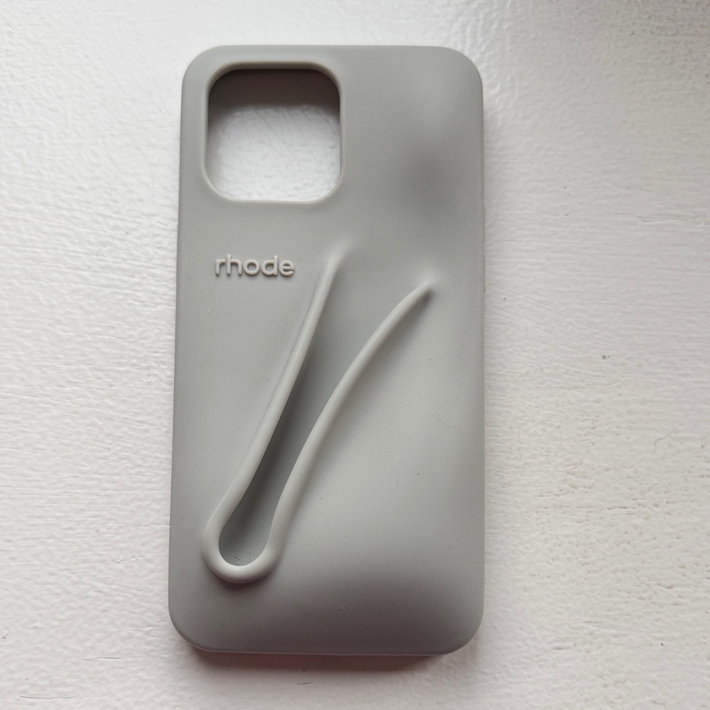 RHODE Light Gray Phone Case